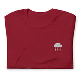 Embroidered Short-sleeve Tee - Classic White Jelly